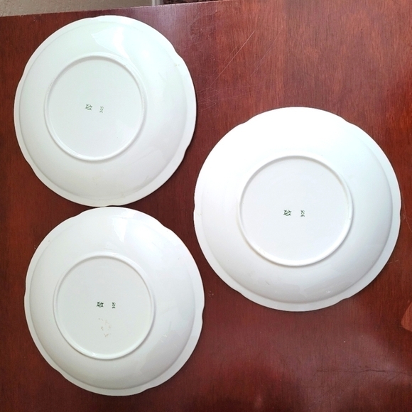 Vintage Rare 1950's Lefton Raised Grape Design Hand Painted Plate 8" Set… - Picture 4 of 14